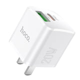 Hoco NC2 Meridian wall charger Type-C and USB-A output
